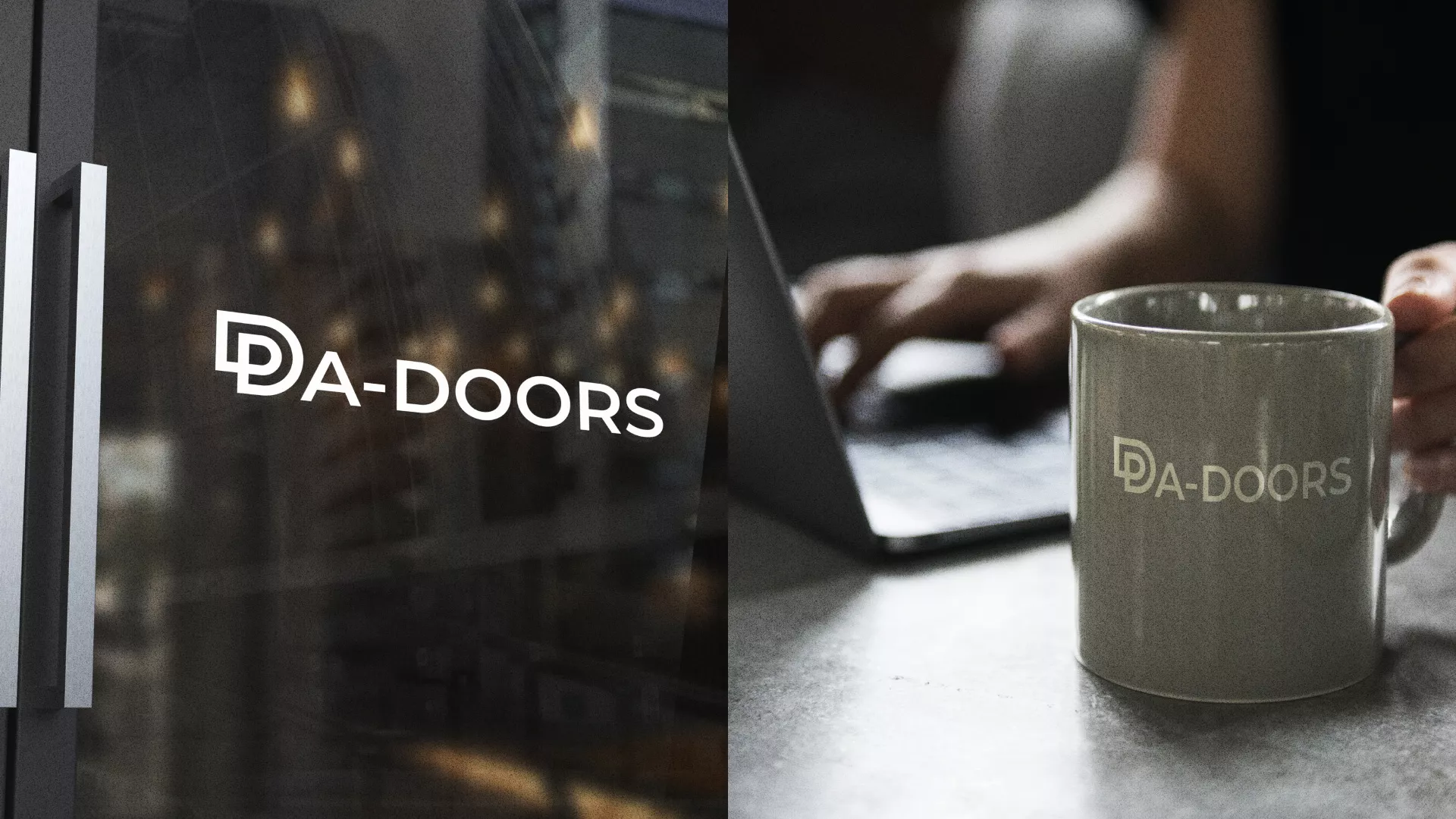 Создание логотипа компании «DA-DOORS» в Тольятти