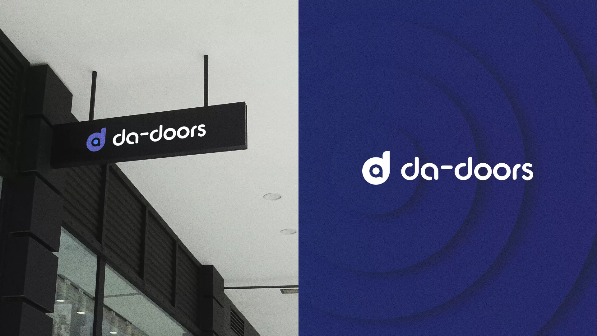 Разработка логотипа компании по продаже дверей в Тольятти